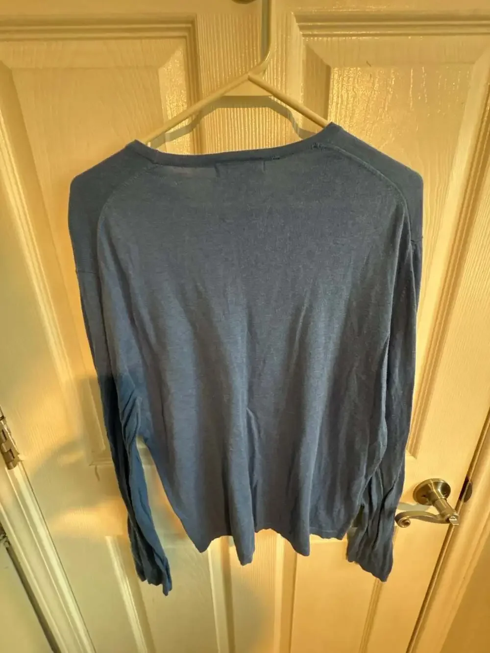 Banana Republic Luxury Blend Long Sleeve Crewneck Sweater (Cotton/Silk/Cashmere)